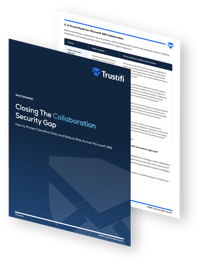 A picture of the collaboration security gap whitepaper cover